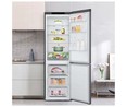 Frigor&iacute;fico combi LG GBP61DSPGN NO FROST, clasificaci&oacute;n energ&eacute;tica: D, H: 186cm, A: 59,9cm, F: 63cm, capacidad total: 385L.