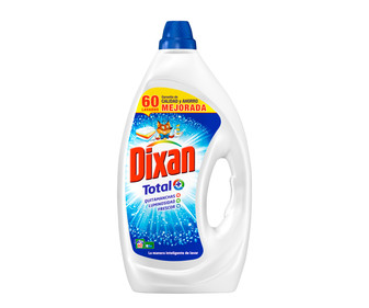 Detergente en gel azul para lavadora DIXAN 60 ds. Detergente en gel azul para lavadora DIXAN 60 ds.