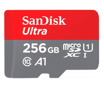 Tarjeta de memoria SANDISK Ultra MicroSDXC 256GB, clase 10. Tarjeta de memoria SANDISK Ultra MicroSDXC 256GB, clase 10.