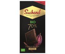 Chocolate 70 % cacao ecológico SUCHARD 90 g.