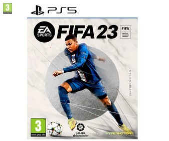 FIFA 23 para Playstation 5. Género: fútbol, deportes. PEGI: +3.