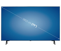 Televisión 190,5 cm (75") LED LG 75UQ80006LA 4K, HDR 10 PRO, SMART TV, WIFI, BLUETOOTH, TDT T2, USB reproductor y grabador, 3HDMI. 50HZ.
