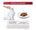 Comida para gatos adultos  a base de buey, ternera y cordero GOURMET 6 uds. 50 g.
