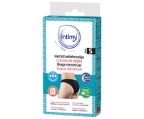 Braga menstrual lavable y reutilizable, talla S INTIMY Care.