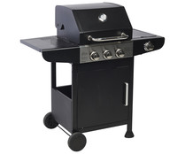 Barbacoa de gas con 3 fuegos + 1 exterior, GARDEN STAR ALCAMPO.