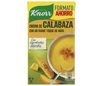 Crema de calabaza con un suave toque de nata KNORR 1 l.