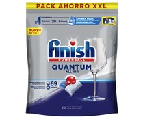 Detergente en pastillas para lavavajillas FINISH POWERBALL 72 uds.