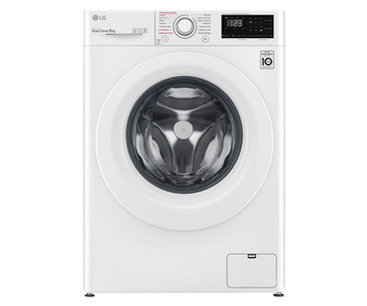 Lavadora LG F4WV309S3WA capacidad de carga: 9KG, Clasificación energética: A, 1400RPM, H: 85cm, A: 60cm, F: 56,5cm.