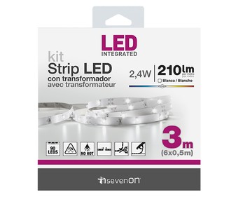 Tira led blanca 3 metros Tira led blanca 3 metros