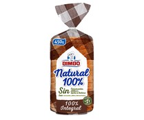 Pan de molde integral con corteza 100% natural BIMBO 450 g.