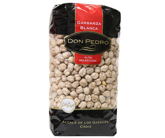 Garbanza blanca DON PEDRO paquete de 1 kilogramo Garbanza blanca DON PEDRO paquete de 1 kilogramo
