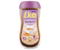 Cereales solubles para beber, sin azúcares añadidos EKO Magnesio frasco de vidrio de 150 g.