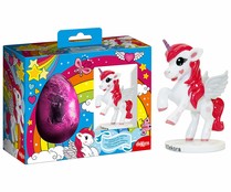 Huevo de Pascua +  figura de unicornio DEKORA 55 g.