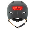 Casco protector para patinete, talla M/L, color gris antracita, homologado y ajutable, OLSSON AND BROTHERS Urban Light.