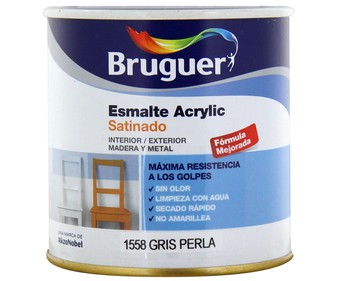 Esmalte acrílico satinado 0,25L 1u Esmalte acrílico satinado 0,25L 1u