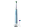Cepillo de dientes eléctrico Braun ORAL-B Pro 3700 CrossAction, cepillado 3D, temporizador, sensor presión, incluye 2 cabezales.