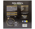 Pizza congelada de panceta y chorizo ibérico ALCAMPO GOURMET 370 g.