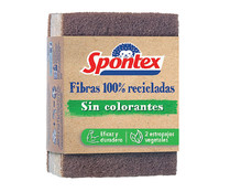 Estropajo de fibras recicladas SPONTEX 2 uds.
