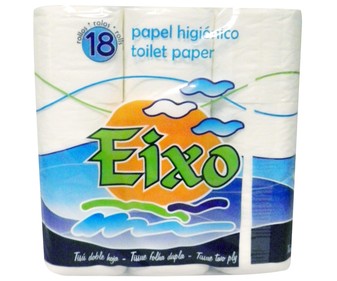 Papel higiénico EIXO 18 uds. Papel higiénico EIXO 18 uds.