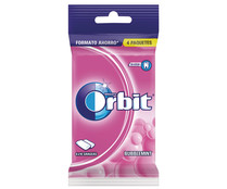 Chicles sabor a bubblemint ORBIT paquete 4 barritas. 56 g. 