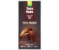 Chocolate 70% cacao Negro ecológico INTERMÓN OXFAM TIERRA MADRE 100 g.