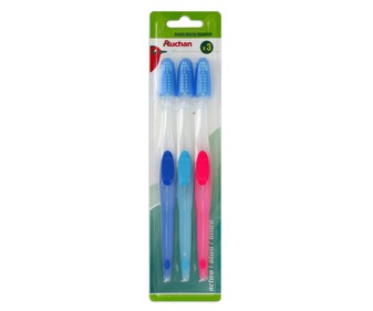 Cepillo de dientes suave 3 unidades Cepillo de dientes suave 3 unidades