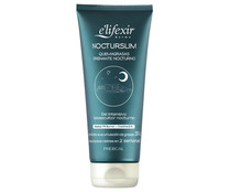 Crema de noche drenante y quemagrasas con textura gel y acción intensiva E'LIFEXIR Nocturslim 200 ml.
