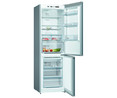 Frigorífico combi BOSCH KGN36VIEA NO FROST, clasificación energética: E, H: 186cm, A: 60cm, F: 66cm, capacidad total: 324L.