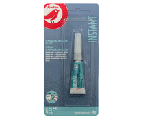 Pegamento instantáneo PRODUCTO ALCAMPO, gel, 3grs.