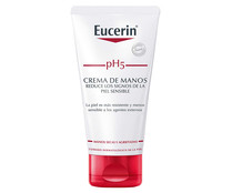Crema de manos especial para manos secas y sensibles EUCERIN pH5 75 ml.