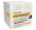 Crema de noche con acción hidratante, especial pieles maduras L'ORÉAL PARIS Age perfect 50 ml.