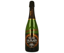 Cava brut nature VIA DE LA PLATA botella de 75 cl.