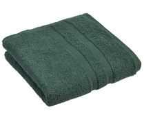 Toalla de lavabo, 100% algodón, densidad de 500g/m², color verde, ACTUEL.