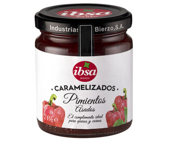 Pimientos rojos asados caramelizados IBSA 240 g. Pimientos rojos asados caramelizados IBSA 240 g.