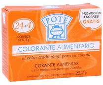 Colorante alimentario POTE sobre de 28 ud.