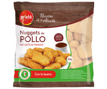 Nuggets de pollo prefritos y congelados, con salsa barbacoa PRIELÁ 400 g.