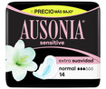 Compresas normal con alas AUSONIA Sensitive 14 uds