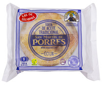 Torta de aceite ecológicas SAN MARTIN PORRES 180 g.