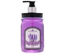 Jabón de manos con textura crema y fragancia a Lavanda BECASAN NATURE 500 ml.
