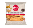 Mini crackers horneados, 50 % integrales ORTIZ 70 g.