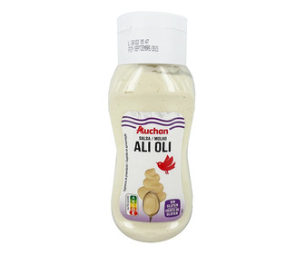 Salsa alioli bote de 300 ml.