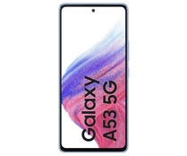 Smartphone 16,51cm (6,5") SAMSUNG Galaxy A53 5G Light Blue, Octa-Core, 6GB Ram, 128GB, microSD, 64+12+5 Mpx, Dual-Sim, Android 12.
