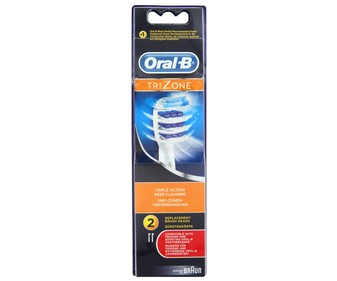 Recambio para cepillo de dientes eléctrico ORAL-B Trizone 2 uds. Recambio para cepillo de dientes eléctrico ORAL-B Trizone 2 uds.