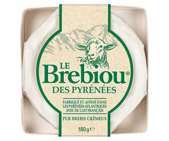 Queso cremoso de oveja LE BREBIOU 180 g. Queso cremoso de oveja LE BREBIOU 180 g.