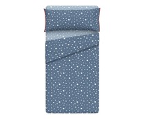 Juego de sábanas para cama de 90cm, 100% algodón, ACTUEL.