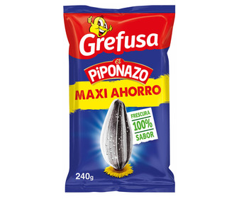 Pipas GREFUSA El Piponazo 240 g. Pipas GREFUSA El Piponazo 240 g.