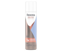 Desodorante en spray para mujer con protección antitranspirante que dura hasta 96 horas REXONA Maximum protection 100 ml.