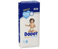 Pañales de la talla 4, para niños de 9 a 14 kilogramos DODOT Sensitive 48 uds.