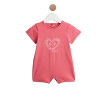 Pelele corto para bebé IN EXTENSO, talla 68.