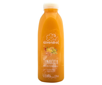 Zumo refrigerado exprimido de zanahoria SONATURAL 75 cl. Zumo refrigerado exprimido de zanahoria SONATURAL 75 cl.